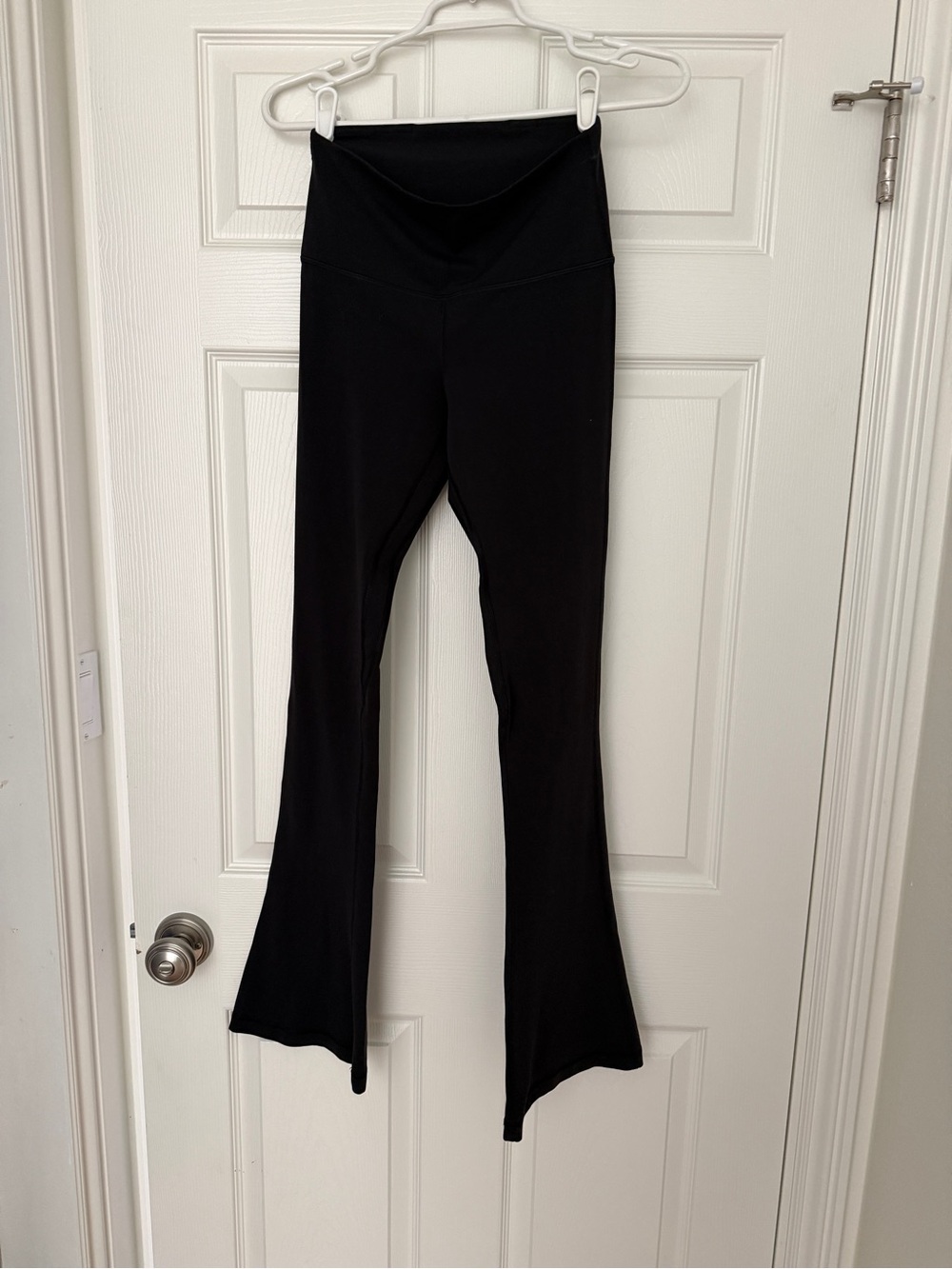 Lululemon align high rise mini flare pant regular black size 6